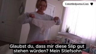 Erwachtes Verlangen der Stiefmutter (Porno mit Untertiteln)