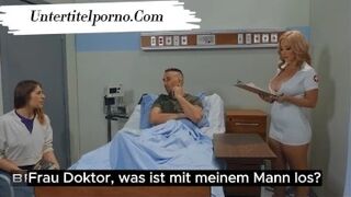 Krankenschwester Porno, ich bin sehr krank, Krankenschwester!